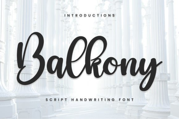 Balkony Font: Elegant Script for Digital Marketing