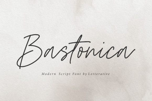 Bastonica Review: A Bold Script for Modern Brand Identity