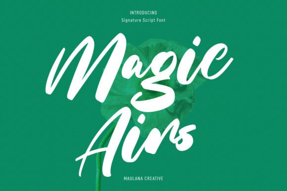 Boost Editorial Design with the Magic Airs Typeface