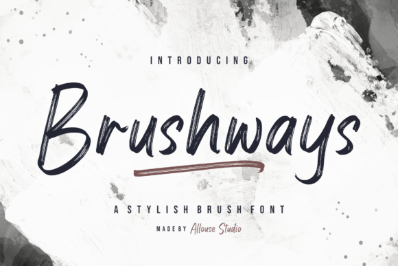 Brushways: A Dynamic Script Font for Modern Web Design