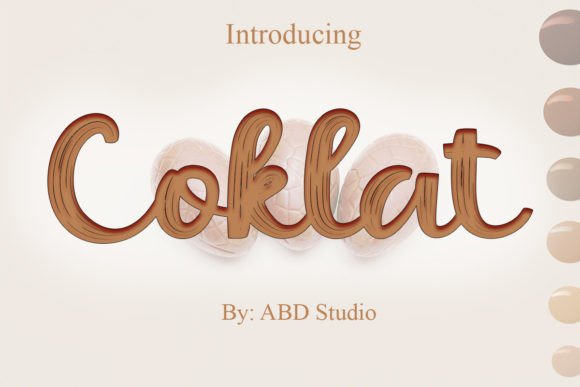 Coklat: A Cute Handwritten Font for Creative Projects