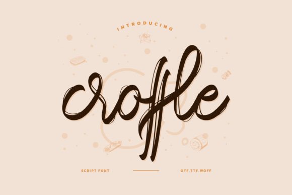 Croffle Font Review: A Casual Handwritten Typeface for Brands