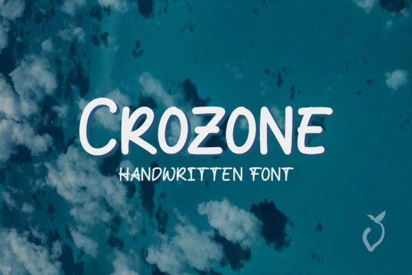 Crozone Font: A Relaxed Handwritten Typeface for Branding