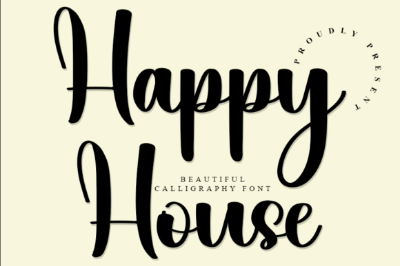 Elevate Your Brand with the Happy House Typeface