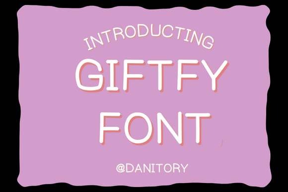 Giftfy Font Review: A Friendly Handwritten Typeface for Brands