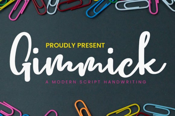Gimmick Font: Playful and Professional