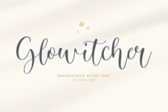 Glowitcher: A Delicate Script for Elegant Design