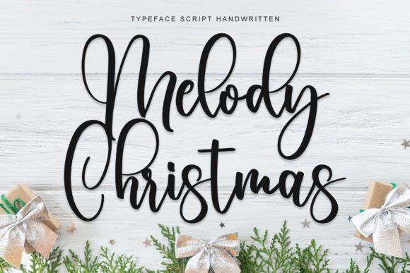 Melody Christmas Font: A Stylish Touch for Editorial Design
