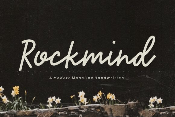 Rockmind Font: A Modern Script for Authentic Brand Identity