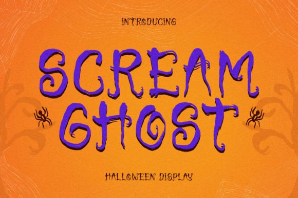 Scream Ghost: The Typeface That Saves Your Halloween Campaign