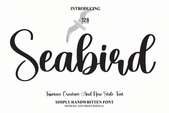 Seabird Font: The Handwritten Typeface for Clear Campaigns