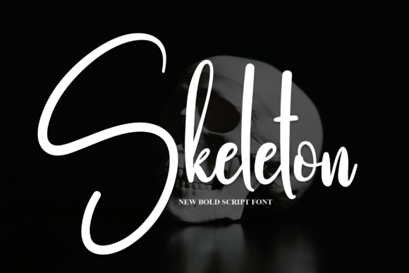 Skeleton: A Handwritten Typeface for Modern Editorial Design